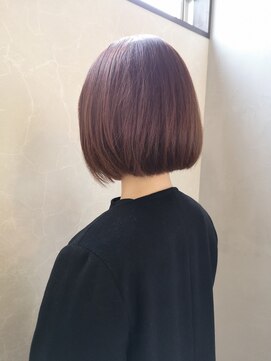 フォルテ 草薙店 首がスッキリと見える　ミニボブ