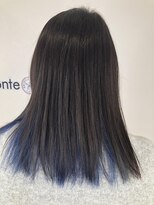 ポンテ 福津店(ponte)&nbsp;インナーカラー☆ブルー