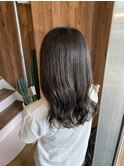 ブルーブラック×透明感