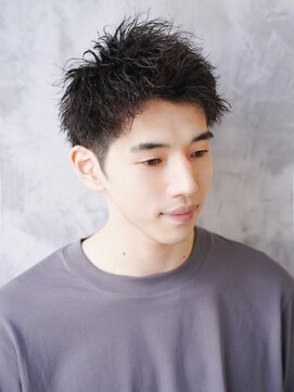 アルファ 新宿(alpha) フェザーパーマ/刈り上げセンターパート/サーフカール[新宿]