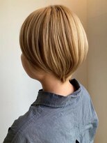 ハーバーズ バイ エムスラッシュ 鎌倉由比ヶ浜(Harbors by M.SLASH)&nbsp;■HARBORS鎌倉/外国人風カラー/金髪/小顔/マッシュショート60★