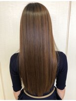 ヘアーアンドメイクサワ 佐久店(sawa)&nbsp;20代30代大人可愛い髪質改善グレージュトリートメント