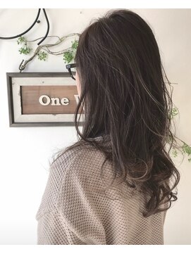 ヘアサロン ワンワールド(Hair Salon One World) グラデグレージュ