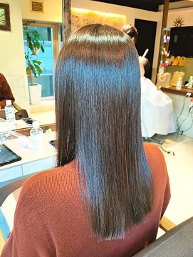 ヘアリゾート粋 ティガ 池袋店(tiga) 髪質改善カラー/ナチュラルブラウン
