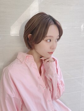 オーロ(ORO) 2way前髪暗めカラー大人ボブ