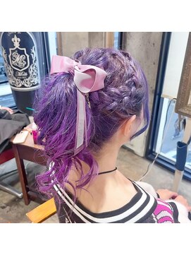 サロンドミルク 原宿(salon de MiLK) ホワイトピンク