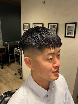 ワンワンオー バーバーショップ 長浜店(@110 BARBER SHOP) クロップスタイル