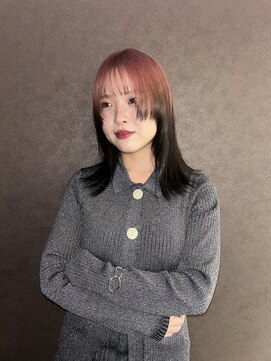 スイ(suii.) 春pink roots color