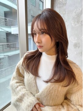 エレノア トーキョー 恵比寿(ELEANOAH TOKYO) シースルーバング 似合わせレイヤーカット