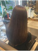 ストレートロング/ダークブラウン