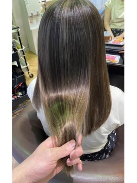 アット(at) 髪質改善カラー