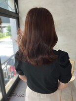 ジル アンク(Jill ankh)&nbsp;《Jillankh 姫路駅前》ベージュブラウン　赤み消し　艶髪カラー