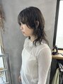 リュッカ(Lyuck) スタイリングが簡単なウルフ×パーマスタイル☆