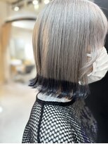 ヴァイス 渋谷店(VAICE)&nbsp;《ボブ×エンドカラー　シルバー》