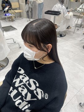 アッドバイケンジ(Add.. by KENJE) 結んでも可愛い顔まわりカット 【戸塚/戸塚駅】