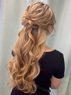 マーズ(Hair&Make Mars+) ハーフアップ