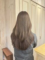 エイミーバイアフロート(amie  by afloat)&nbsp;レイヤーヘア×ベージュカラー