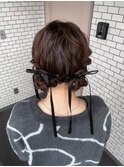 ひつじヘア リボンアレンジ イベントヘア ライブヘア 推し活ヘア