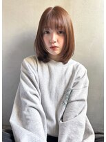 ロゼ 甲子園口(Rose)&nbsp;【ROSE】ボブ＿顔まわりレイヤーカット＿前髪ボブ