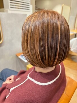 チルアウト 塚口本町店(chill out) ピンクベージュ×太めハイライト/20代/30代/40代/50代/60代