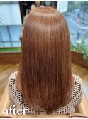 高濃度水素ケアカラー+オーダーメイド髪質改善トリートメント