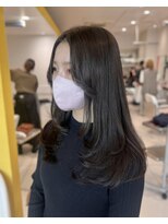 バサ 江古田店(BASSA)&nbsp;【AKINO】レイヤー×オリーブグレージュ