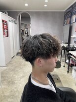 ミオ(Mio) 滋賀/南草津/メンズ美容室/波巻きツイストスパイラルパーマ