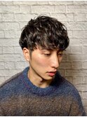 癖毛風パーマ