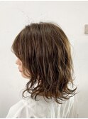 ミディアム×波ウェーブ[大宮/大宮駅/大宮ショート/大宮パーマ]
