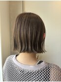 切りっぱなしボブ