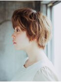 Azule/ショートボブ/アッシュブラウン
