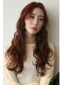 大人可愛いゆる巻きロングウェーブ