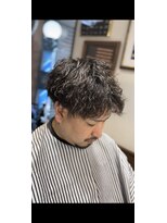 宮崎理容院&nbsp;ブラウンカラー＆波巻きツイストパーマ52