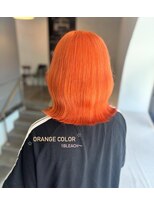 アオ(ao.)&nbsp;オレンジカラー/ハイトーン/ボブ