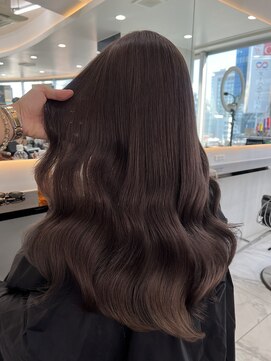 ラピス 渋谷本店(Lapis) ダークグレージュ/髪質改善/レイヤーカット/韓国巻き/艶髪