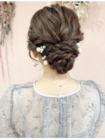 サロン ド ユーア(salon de yuua) 広島 中区大手町美容院 結婚式 お呼ばれヘアアレンジ