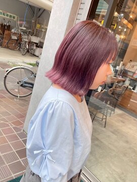 ナンバー ジルバ 立川(N° jillva) 韓国顔まわりレイヤーカット髪質改善透明感カラー20代30代40代