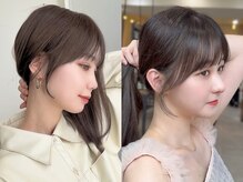 結んでも可愛いレイヤーカット♪ナチュラルに盛れる♪