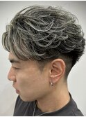 フェザーパーマ×メッシュ