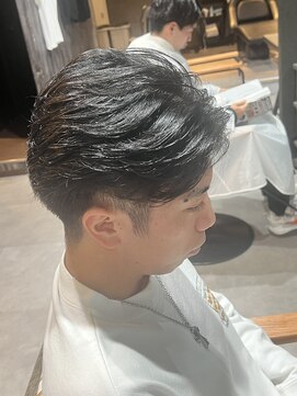 スウェル 柏店(Swell) フェザーショート [#柏 #MEN'S #メンズパーマ #フェザーパーマ]