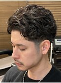 スタイリング簡単パーマ