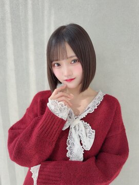 カシュカシュ 表参道(cache cache) こけしにならない！乾かしただけでスッとまとまる“わたボブ”