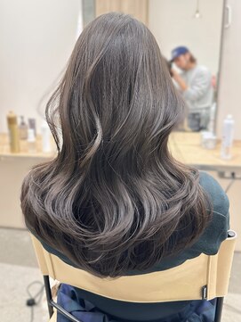 ミリ(mm) エフォートレス レイヤーカット グレージュ 韓国 髪質改善 仙台