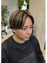 トロワ&nbsp;【センターパートハイライト】