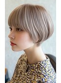 【庄内/髪質改善】30代 マロン大人可愛いショート