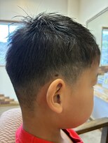 王様のイス&nbsp;キッズカット　ベリーショート