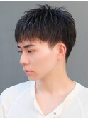 マッシュ/黒髪/ナチュラルマッシュ/メンズ/ツーブロック
