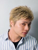 ヒロギンザ 秋葉原店(HIRO GINZA)&nbsp;スパイキーショート/メンズハイトーン〈理容室〉