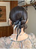 《ボブ必見!》カチモリヘア タイトヘア 結婚式お呼ばれ まとめ髪