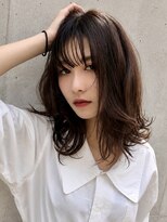 シー バイ ロンド 新宿(Sea by Lond)&nbsp;【福島】アースカラー耳かけくびれヘアショートボブ新宿